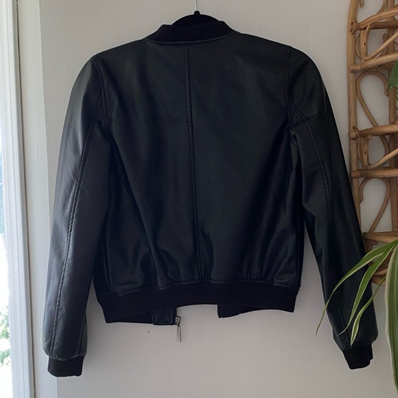 2/$25 Embroidered leather jacket🦋🌺 - Picture 7 of 7